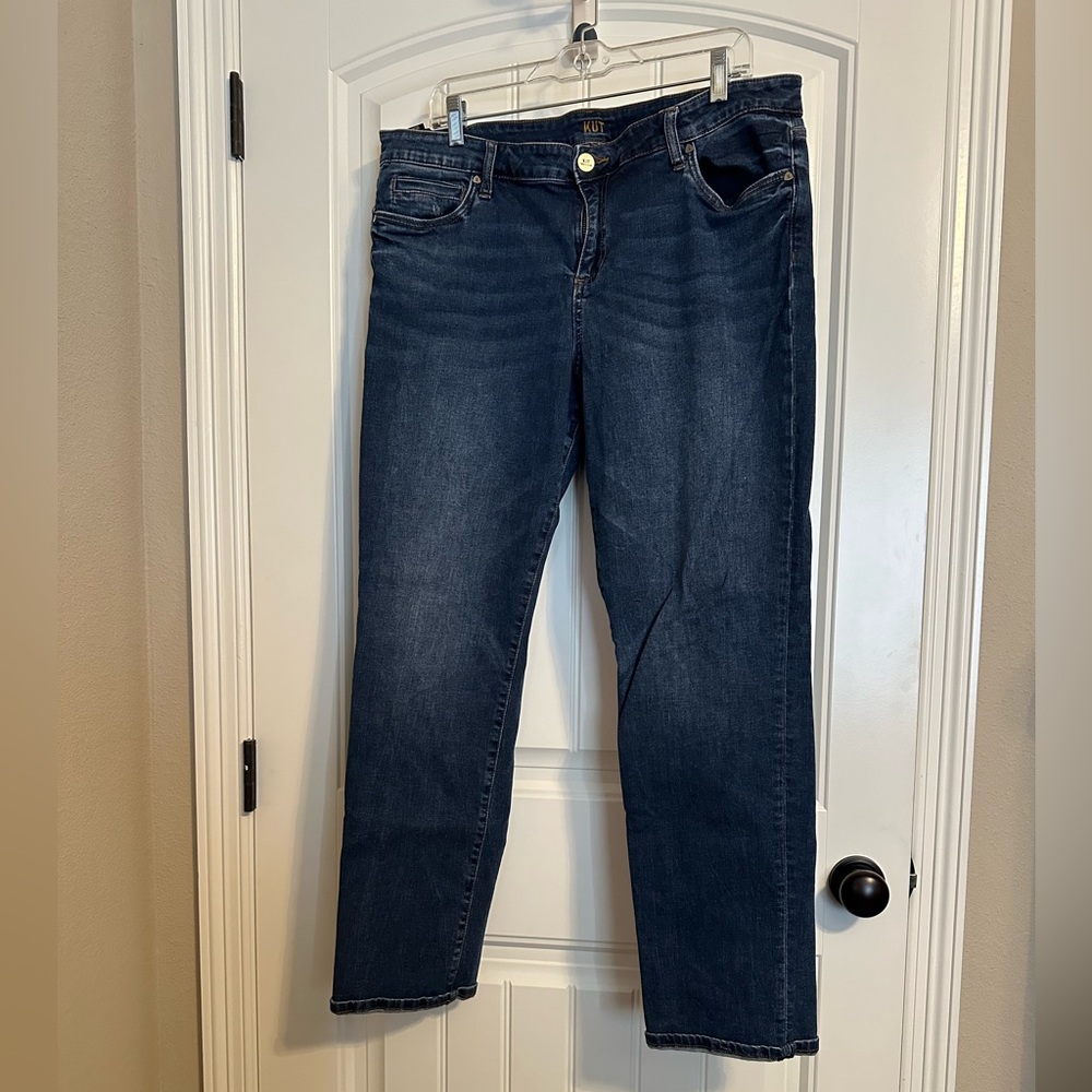 Kut from the Kloth size 16 Boyfriend jeans. 30” inseam.